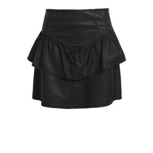All Saints Andy Coates Denim Skirt